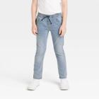 Boys' Super Stretch Pull-on Jogger Pants - Cat & Jack Light Wash