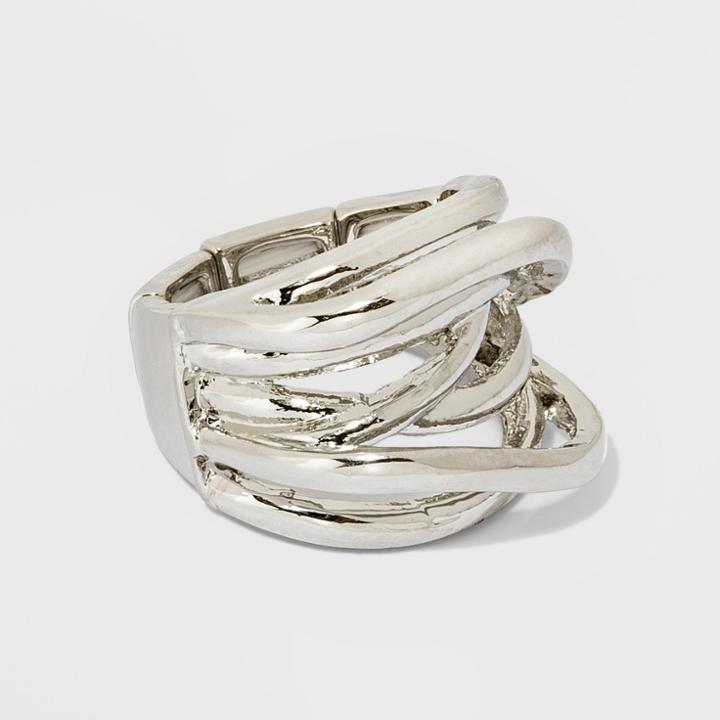 Target Stretch Twisted Knot Ring - A New Day