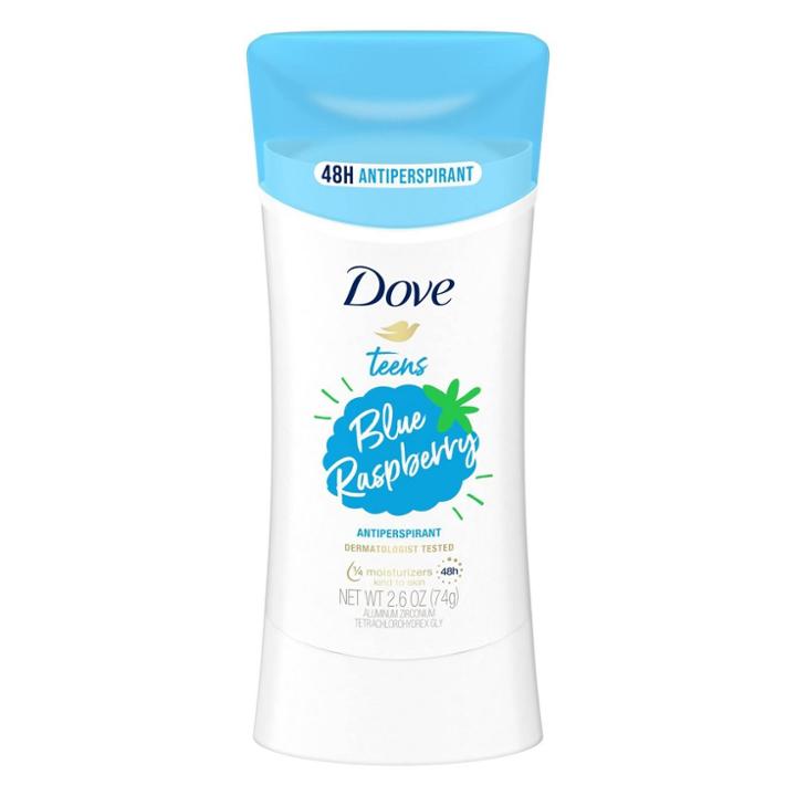 Dove Beauty Dove Teens Blue Raspberry 48 Hour Antiperspirant & Deodorant