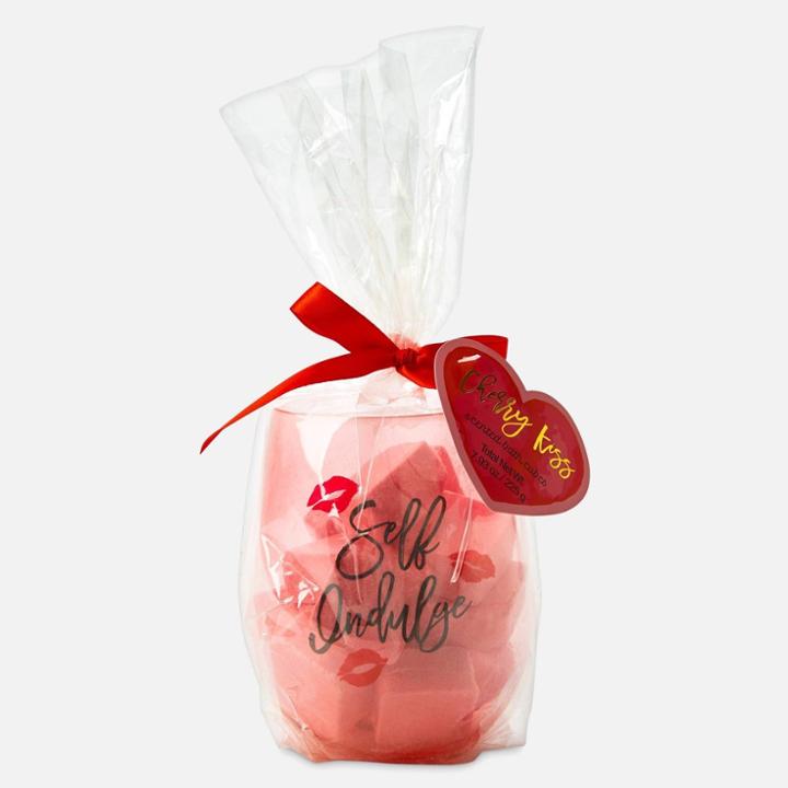 Tri-coastal Design Wine Glass With Bath Bomb