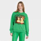 Women's Mean Girls Holiday Graphic Sweatshirt - Green