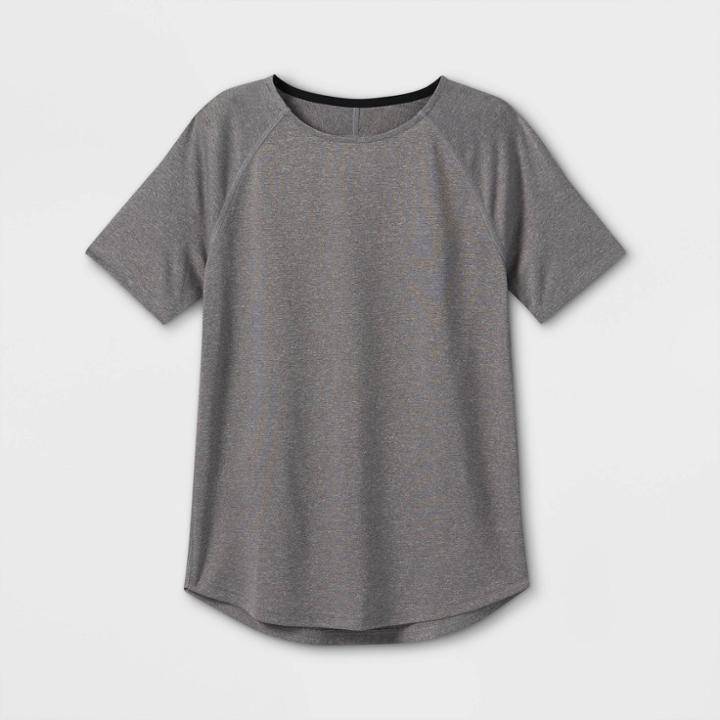 Boys' Active T-shirt - All In Motion Heathered Black