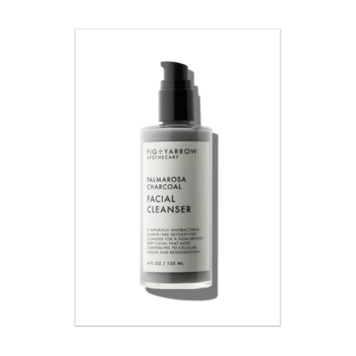 Fig+yarrow Apothecary Fig+yarrow Palmarosa Charcoal Cleanser