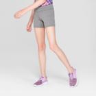 Girls' Performance Yoga Shorts - C9 Champion Gray Heather Xs, Railroad Gray