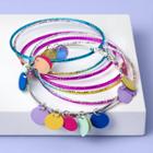 More Than Magic Girls' 7pc Tassel And Sequin Bangle Set - More Than