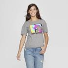 Women's Mtv Tie Dye Short Sleeve T-shirt (juniors') - Gray