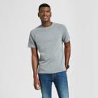 Men's Standard Fit Short Sleeve French Terry T-shirt - Goodfellow & Co Gray