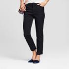 Women's Skinny High Rise Ankle Pants - A New Day Black