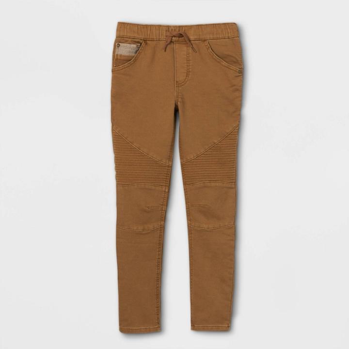 Boys' Super Stretch Skinny Fit Moto Jeans - Art Class Khaki