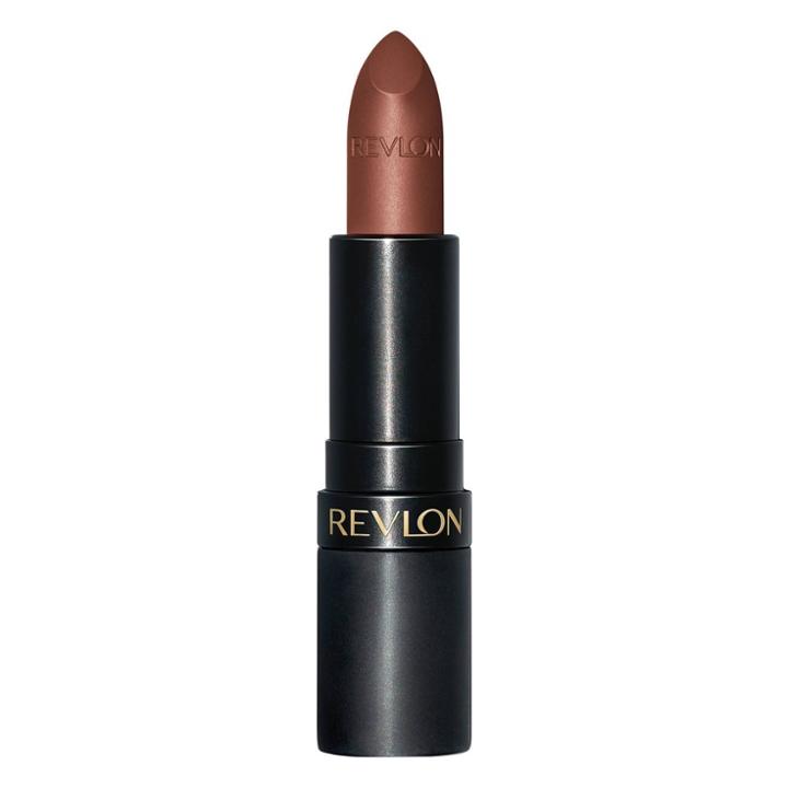 Revlon Super Lustrous Lipstick The Luscious Mattes - 013 Hot Chocolate - 0.15oz, Hot Brown