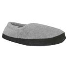 Men's Muk Luks Fleece Espadrille Slippers - Charcoal (grey) L(11-12), Size: