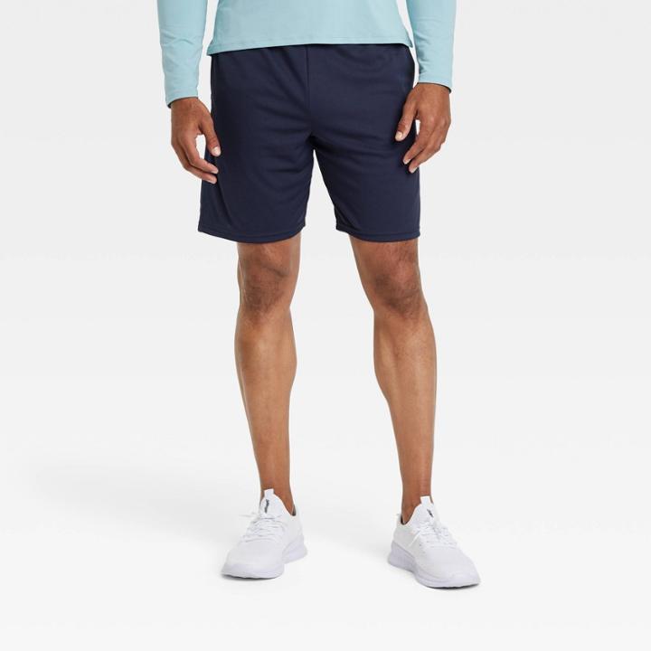 Men's Mesh Shorts 8.5 - All In Motion Navy