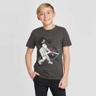 Boys' Astronaut Baseball Player T-shirt - Cat & Jack Gray