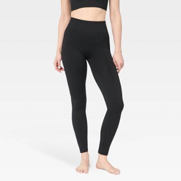 Wander By Hottotties Women's Seamless Thermal Leggings - Black