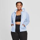 Women's Plus Size Tech Fleece Full Zip Sweatshirt - C9 Champion Blue
