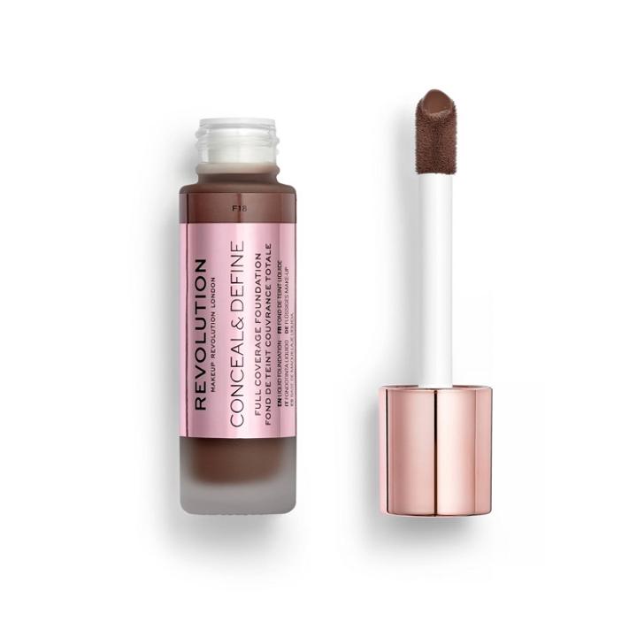 Makeup Revolution Conceal & Define Foundation - F18