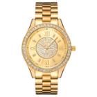 Target Women's Jbw J6303b Mondrian Japanese Movement Stainless Steel Real Diamond Watch - Gold