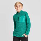 Boys' Fleece 1/4 Zip Pullover - C9 Champion Green M, Boy's,
