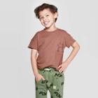 Petitetoddler Boys' Short Sleeve 'dog' Pocket T-shirt - Art Class Brown 5t, Toddler Boy's, Purple