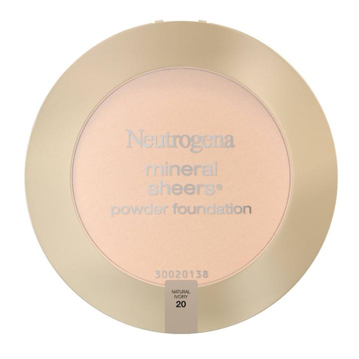 Neutrogena Mineral Sheers Compact Pressed Powder - 20 Natural Ivory