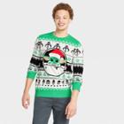 Men's Star Wars The Child Pullover Sweater - Green/black/white