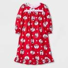 Toddler Girls' Minnie Mouse Granny Nightgown - Red