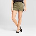 Women's 3 Chino Shorts - A New Day Green