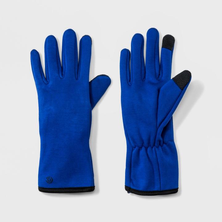 Women's Jersey Velour Gloves - C9 Champion Blue, Black
