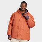 Men's Big & Tall Cold Weather Jacket - All In Motion Orange