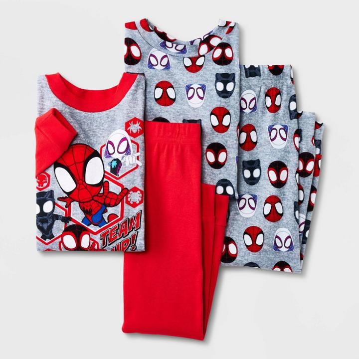 Toddler Boys' 4pc Marvel Spider-man Pajama