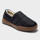 Men's Dluxe By Dearfoams Floyd Sport Lounge Slippers - Black