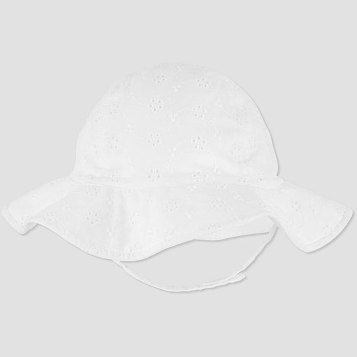 Baby Girls' Eyelet Swim Hat - Just One You Made By Carter's White 6-12m, Infant Girl's
