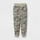 Girls' Fleece Jogger Pants - Cat & Jack Gray