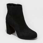 Women's Daisy Platform Boots - A New Day Black