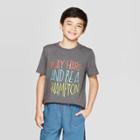 Petiteboys' Short Sleeve Graphic T-shirt - Cat & Jack Black S, Boy's,