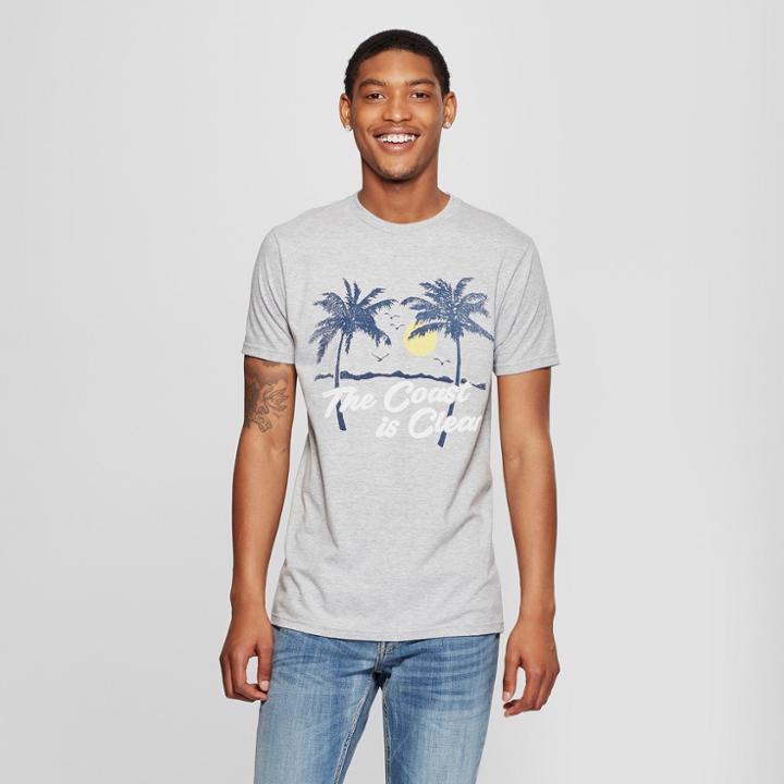 Petitemen's The Coast Is Clear Graphic Short Sleeve T-shirt - Awake Heather Gray