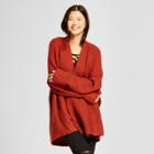 Women's Oversized Cocoon Cardigan - Mossimo Supply Co. Rust