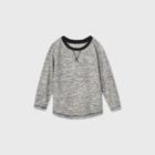 Toddler Boys' Raglan T-shirt - Cat & Jack Gray