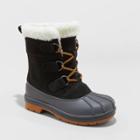 Boys' Kit Winter Boots - Cat & Jack Black