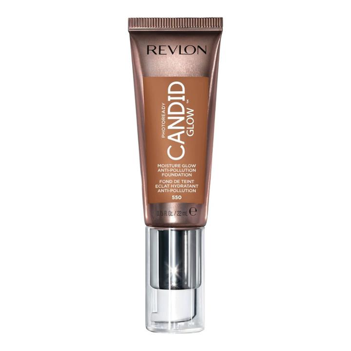 Revlon Photoready Candid Moisture Glow Foundation 550 Mocha - .75 Fl Oz, Brown