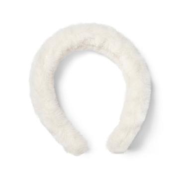Faux Fur Padded Headband - Sandy Liang X Target Ivory