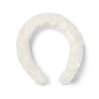 Faux Fur Padded Headband - Sandy Liang X Target Ivory