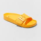 Women's Megan Eva Single Band Slide Sandals - Shade & Shore Orange