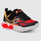 Boys' S Sport By Skechers Sylis Apparel Sneakers - Red/black