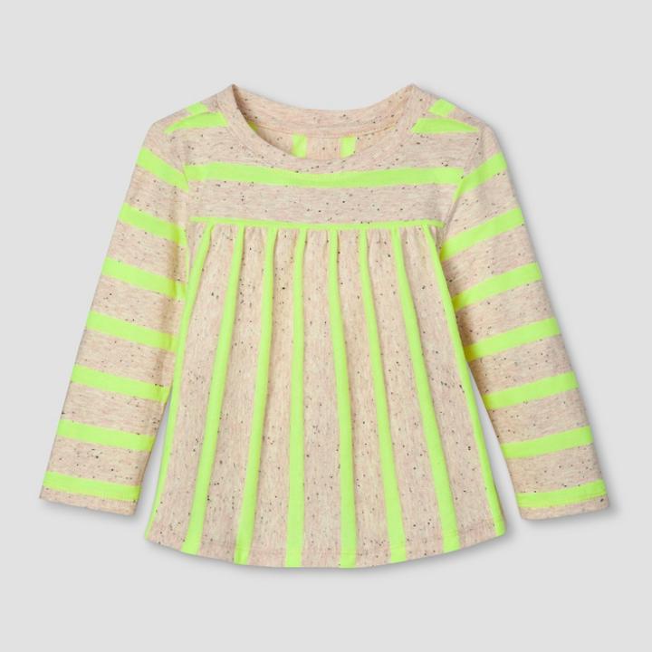 Toddler Girls' T-shirt - Cat & Jack Superb Yellow