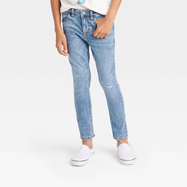 Boys' Super Stretch Super Skinny Fit Jeans - Art Class Medium Wash