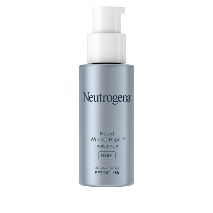 Neutrogena Rapid Wrinkle Repair Hyaluronic Acid Night Moisturizer - 1 Fl Oz, Women's
