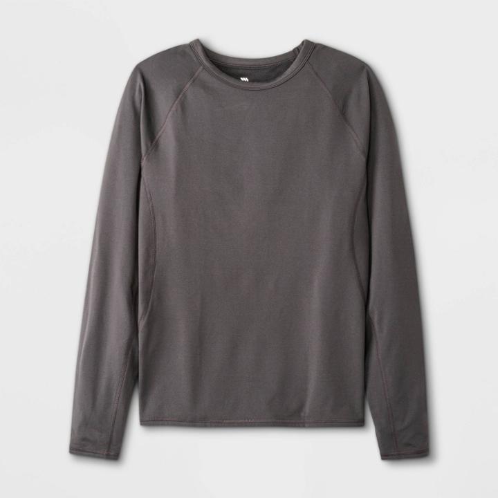 All In Motion Men's Long Sleeve Midweight Thermal Undershirt - All In