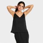 Women's Woven Cami - A New Day Black