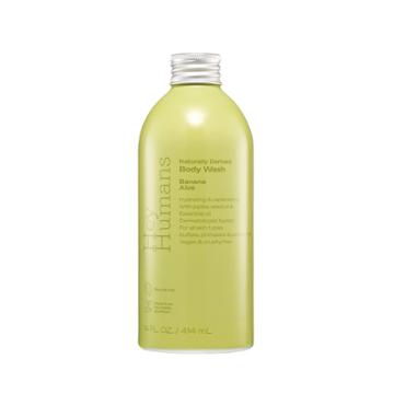 Hey Humans Banana Aloe Hydrating Body Wash For Women & Men With Natural Ingredients, Jojoba Oil